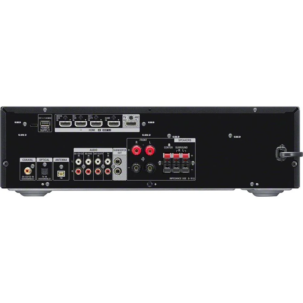 Sony STRDH590 5.2 Multi-Channel 4k HDR AV Receiver w/ 3 Year Extended Warranty - Image 4