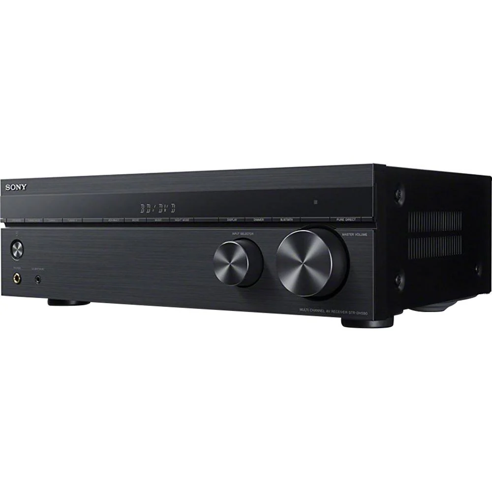 Sony STRDH590 5.2 Multi-Channel 4k HDR AV Receiver with Deco Gear HDMI Cable Bundle - Image 3
