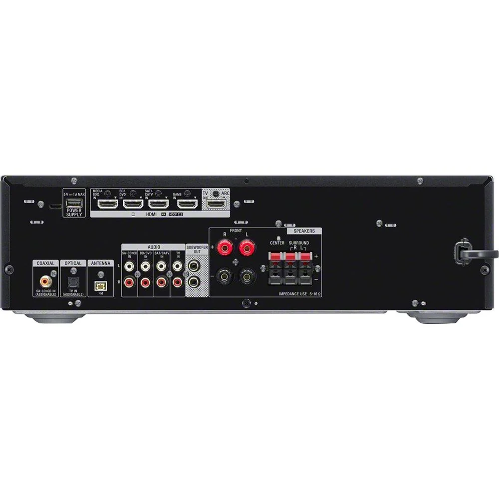 Sony STRDH590 5.2 Multi-Channel HDR AV Receiver 2018 + 1 Year Extended Warranty - Image 4