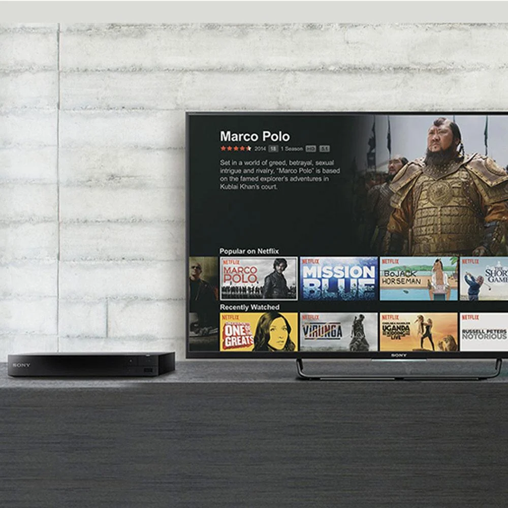Sony Streaming Blu-Ray Disc Player with WiFi - BDP-BX370 - Open Box - Image 2