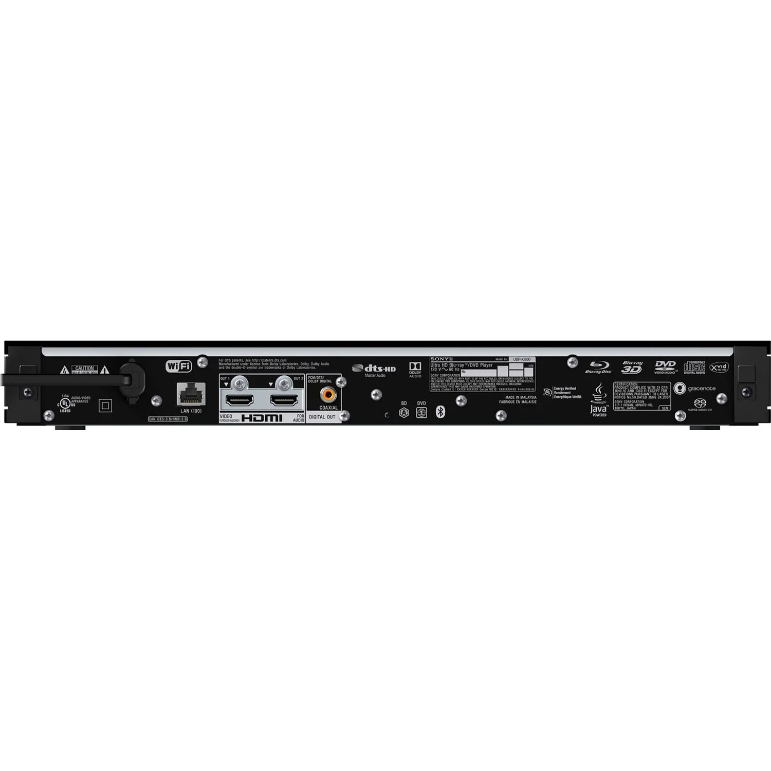 Sony UBP-X800M2 4K UHD Blu-ray Player With HDR and Dolby Atmos - Image 7