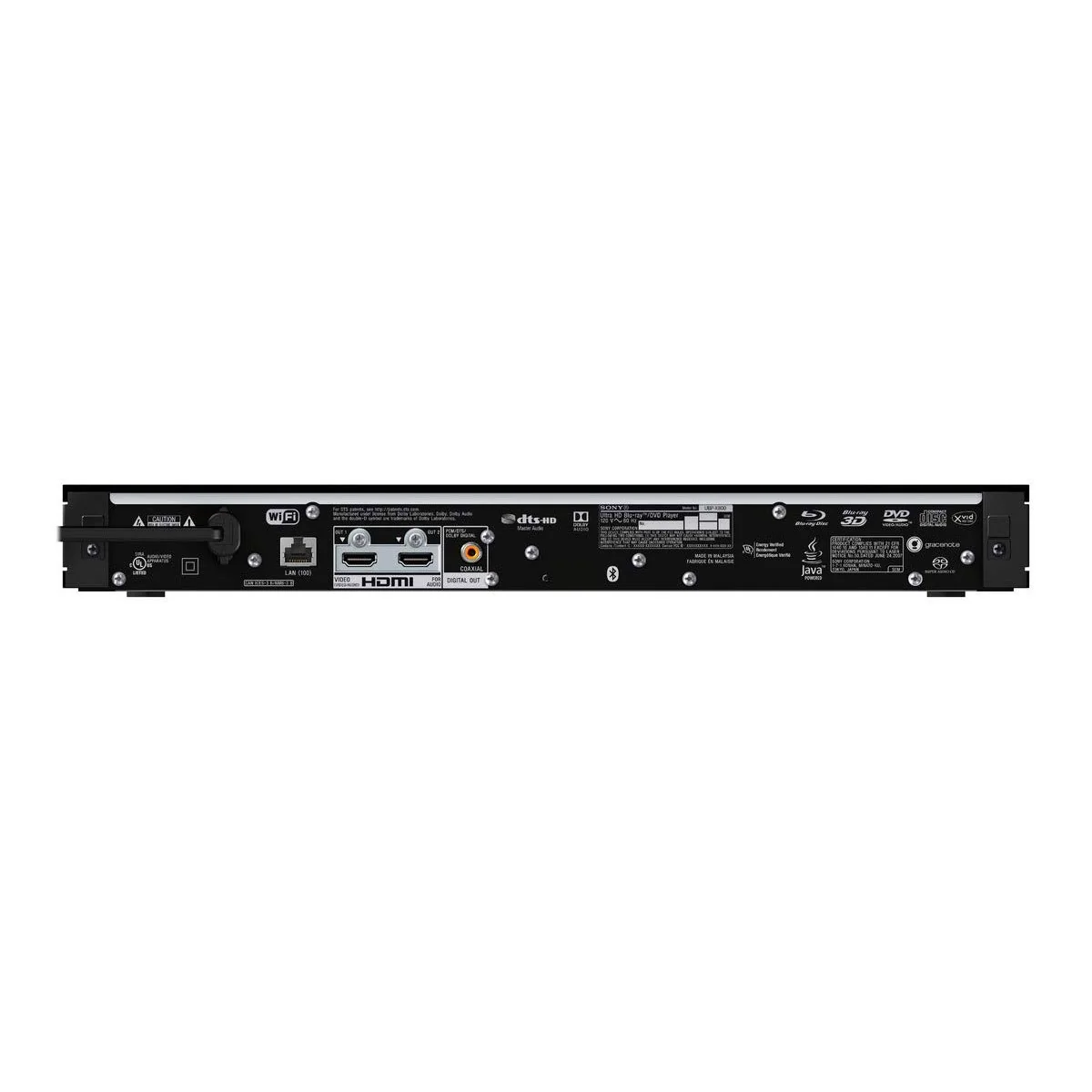 Sony UBP-X800M2 4K UHD Blu-ray Player With HDR and Dolby Atmos (Open Box) - Image 5