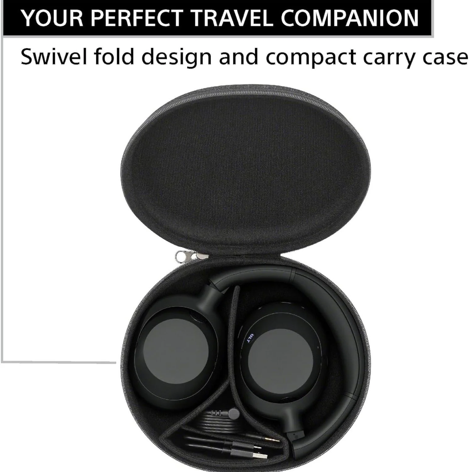 Sony ULT WEAR Wireless Noise Canceling Headphones (Black) Bundle with 2 YR Warranty - Image 7