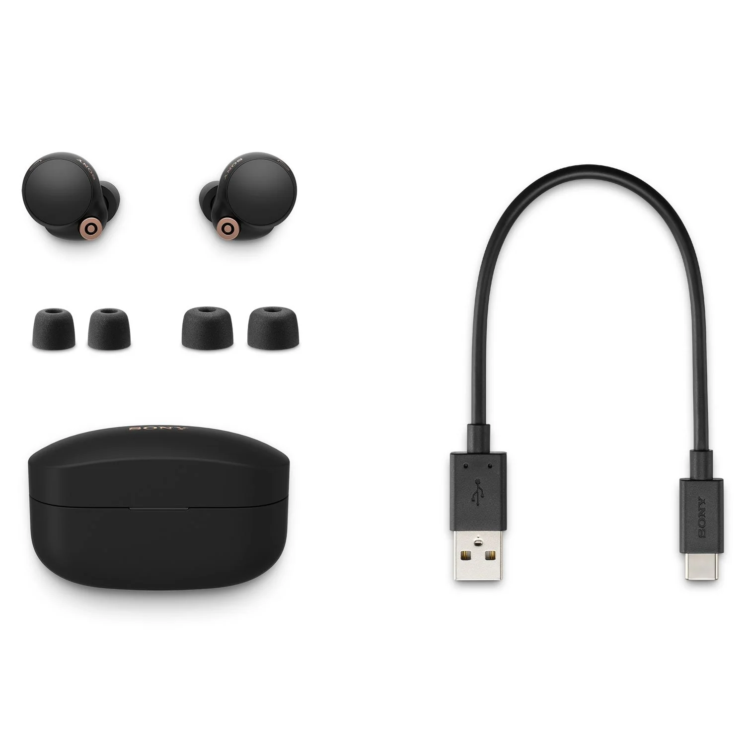 Sony WF-1000XM4 Noise Canceling Truly Wireless Earbuds (Black) Refurbished - Image 15
