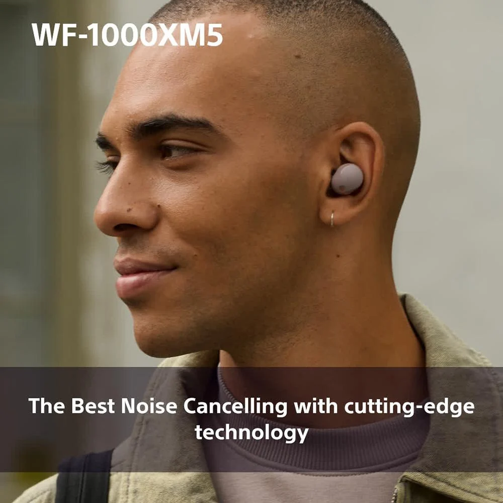 Sony WF-1000XM5 Industry Leading Noise Canceling Truly Wireless Earbuds (Smoky Pink) - Image 10