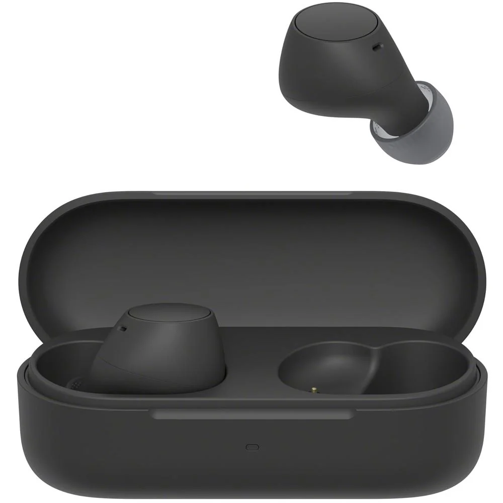 Sony WF-C510 Truly Wireless Earbuds, Black Bundle with Deco 6 Pairs of Earbud Tips - Image 6