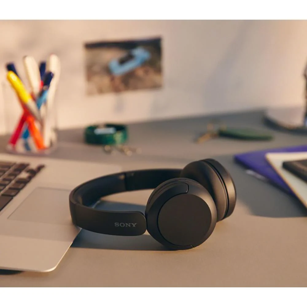 Sony WH-CH520 Wireless Headphones with Microphone, Black - Open Box - Image 9