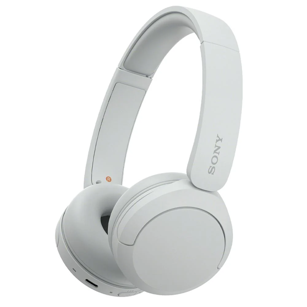 Sony WH-CH520 Wireless Headphones with Microphone, White w/ Pro Stand Kit - Image 2