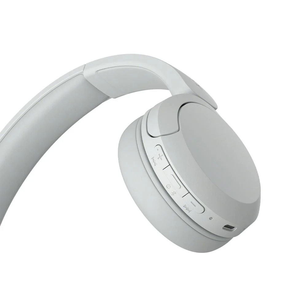 Sony WH-CH520 Wireless Headphones with Microphone, White w/ Warranty Bundle - Image 7