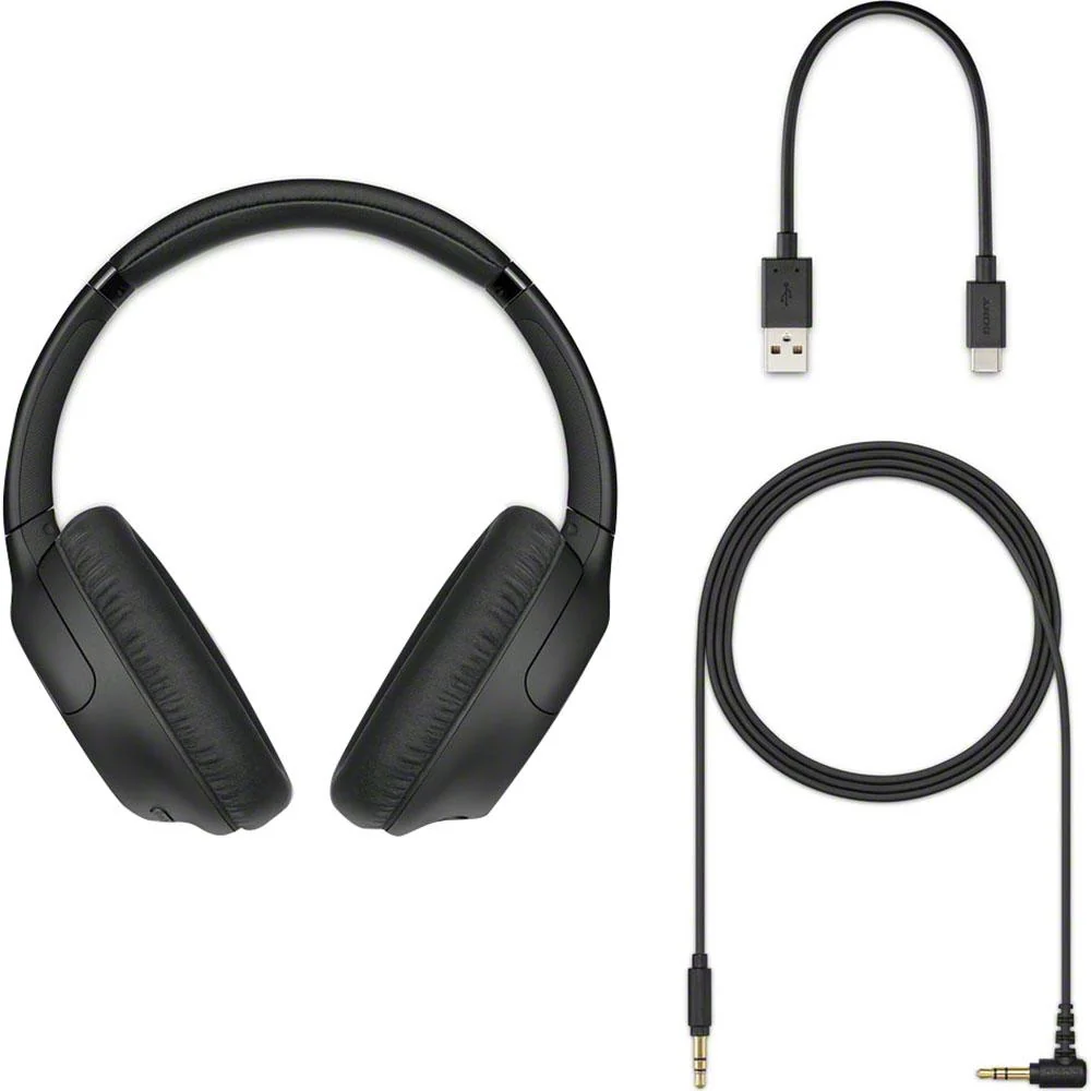 Sony WH-CH710N Bluetooth Wireless Noise-Canceling Headphones (Black) - Open Box - Image 7
