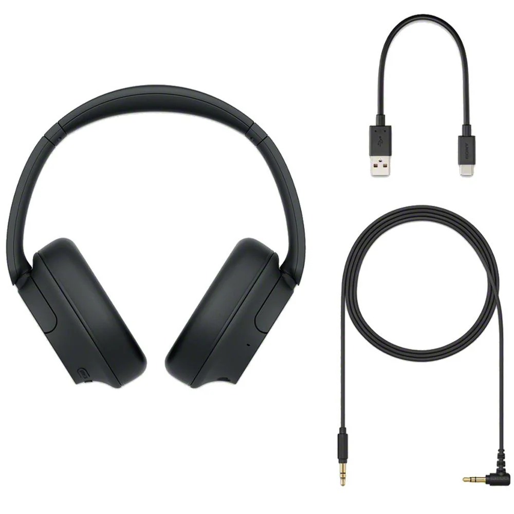 Sony Wireless Noise Cancelling Headphone, Black WHCH720N/B - Image 4