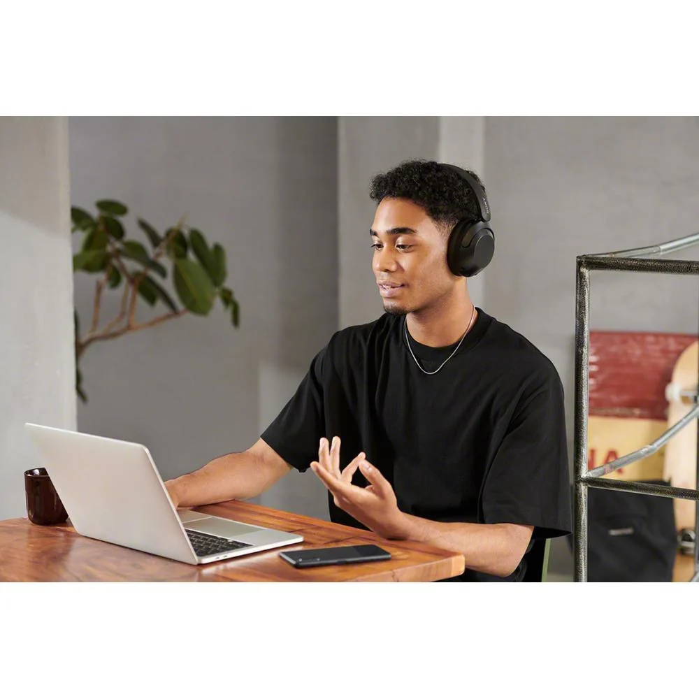 Sony WH-XB910N Wireless Over-Ear Noise Cancelling Headphones Black, Open Box - Image 10