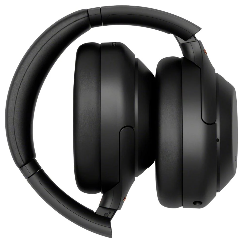 Sony WH1000XM4/B Noise Cancelling Wireless Headphones + Wood Headphone Stand - Image 5