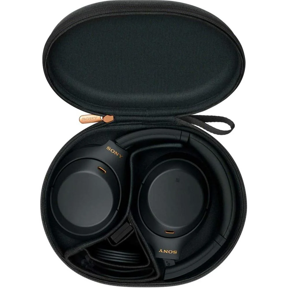 Sony WH1000XM4/B Premium Noise Cancelling Wireless Over-the-Ear Headphones - Open Box - Image 8