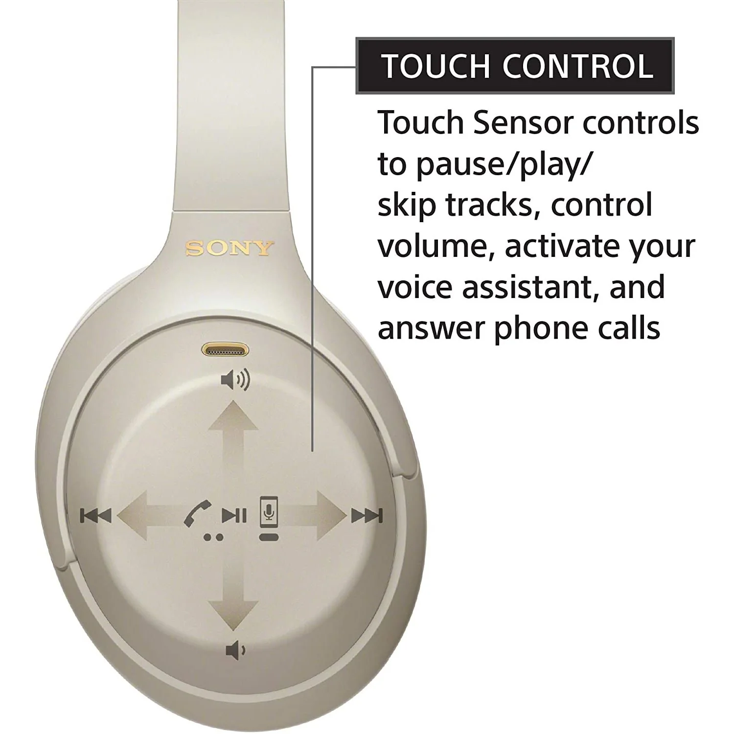 Sony WH1000XM4/S Premium NC Wireless Headphones (Silver) Bundle with XB100 Speaker - Image 5