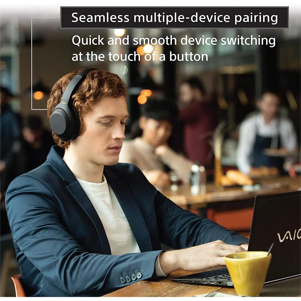 Sony WH1000XM4/S Premium Noise Cancelling Wireless Headphones w/ 1 YR Warranty Bundle - Image 13