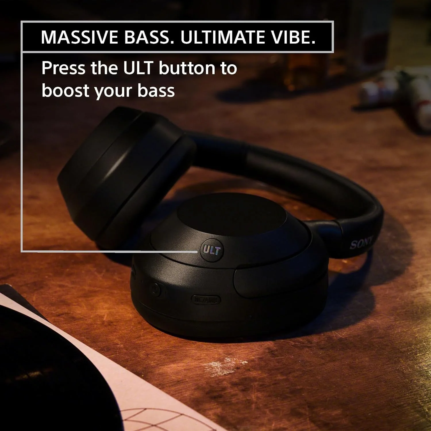 Sony WHULT900N/W ULT WEAR Wireless Noise Canceling Headphones - Off White - Image 10