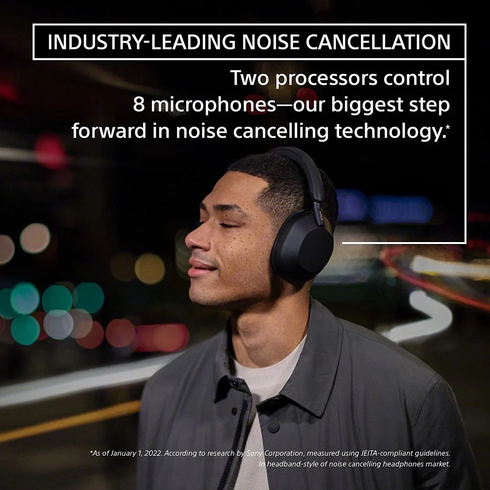 Sony Wireless Industry Leading NC Headphones (Open Box) + 1 Year Warranty Pack - Image 10