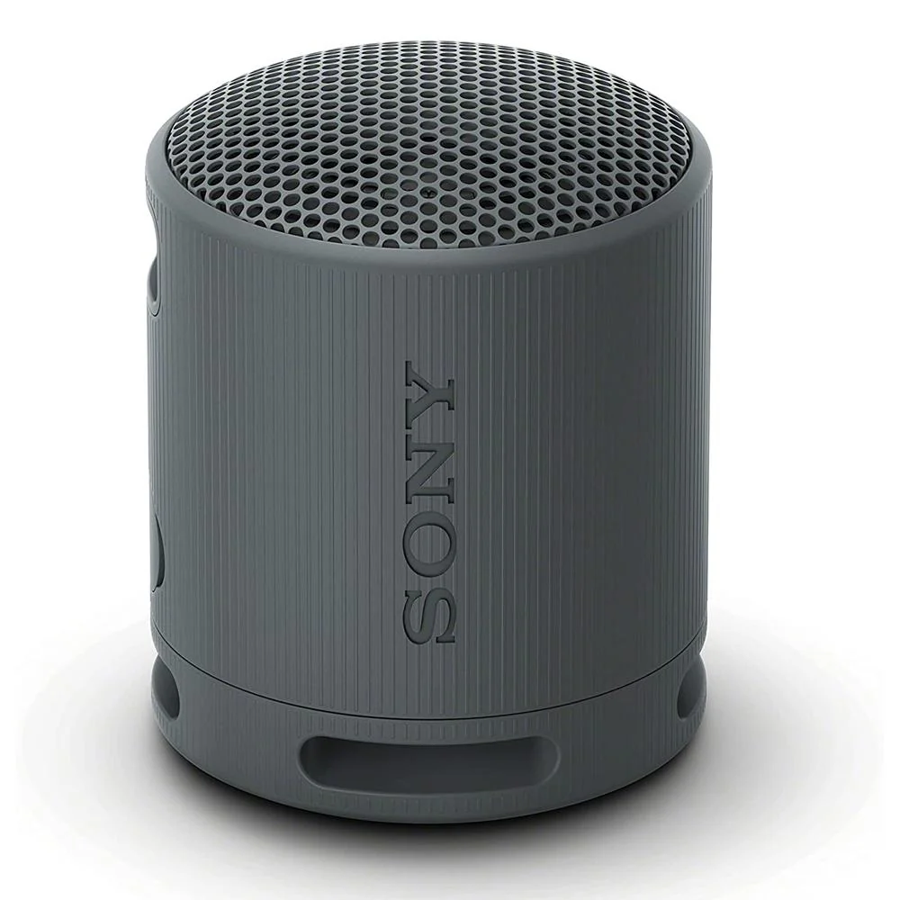 Sony XB100 Compact Bluetooth Wireless Speaker Black and Grey with Cleaning Cloth - Image 3