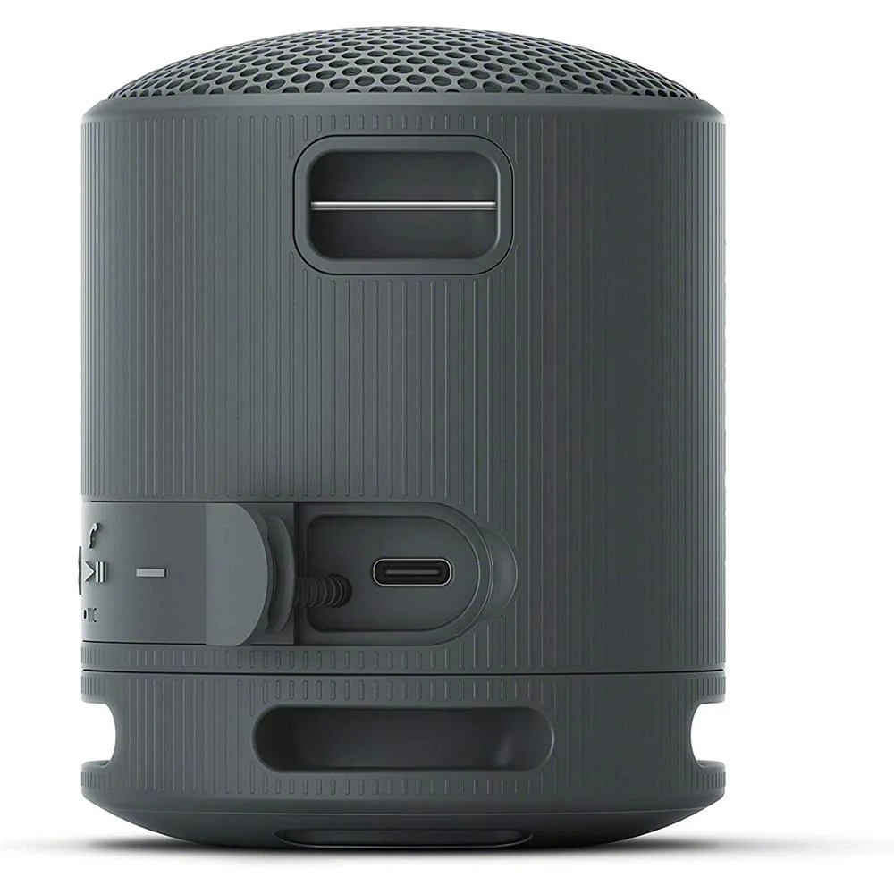 Sony XB100 Compact Bluetooth Wireless Speaker Black and Grey with Cleaning Cloth - Image 6