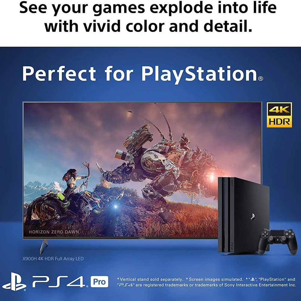 Sony XBR85X900H 85" X900H 4K Ultra HD Full Array LED Smart TV (2020 Model) - Open Box - Image 9