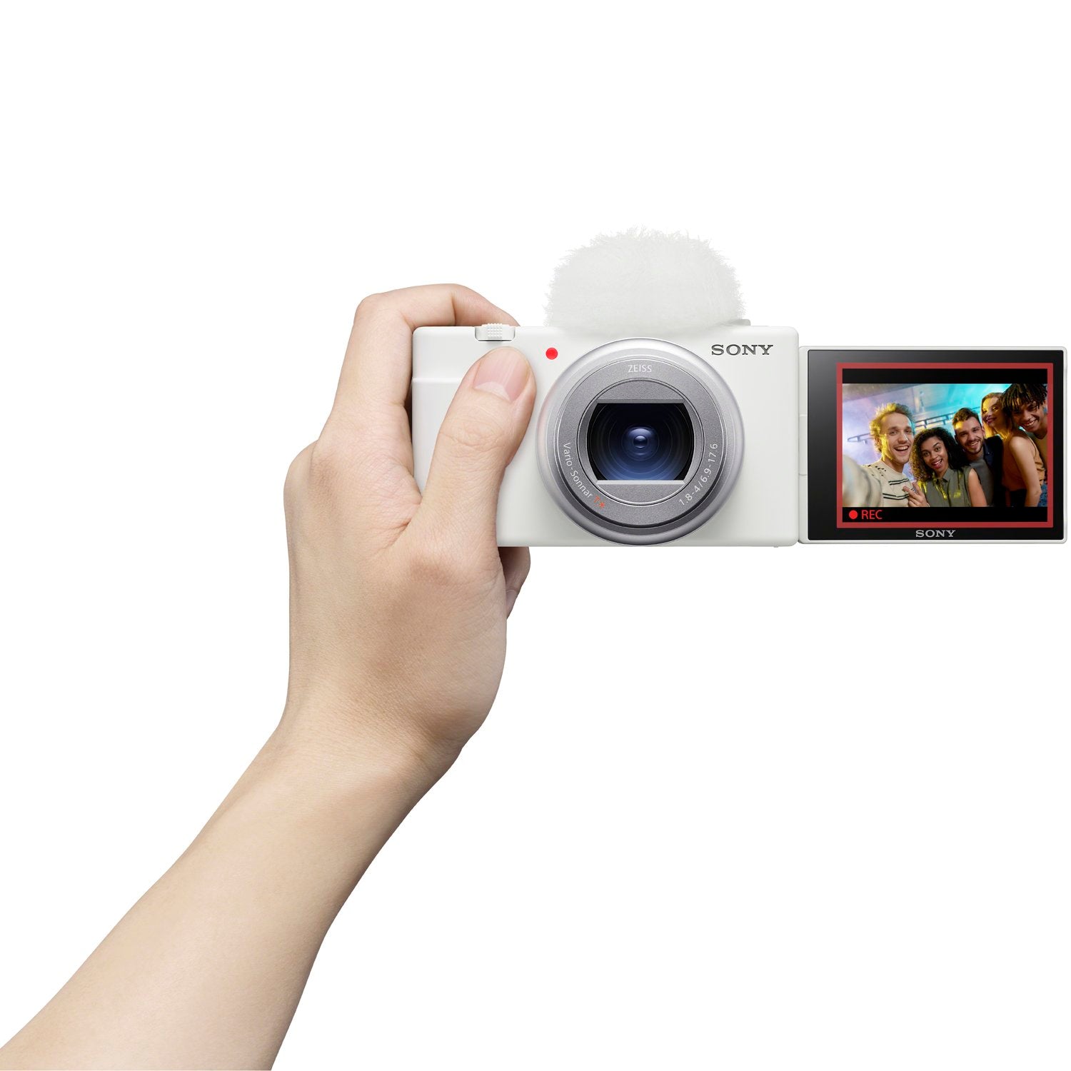 Sony ZV-1 II Vlog 4K Camera for Content Creators & Vloggers White 2 Battery Bundle - Image 9