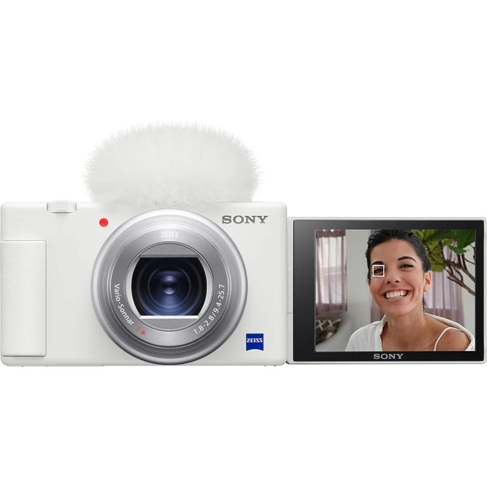 Sony ZV-1 Vlog Camera Content Creator White + ACCVC2 Vlogger Tripod & Mic Bundle - Image 5