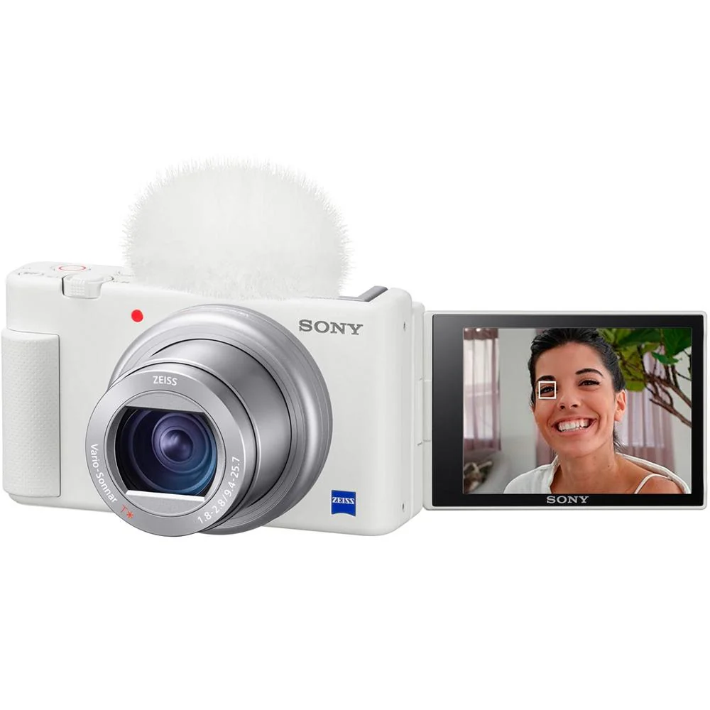 Sony ZV-1 Vlog Camera Content Creator White + ACCVC2 Vlogger Tripod & Mic Bundle - Image 6