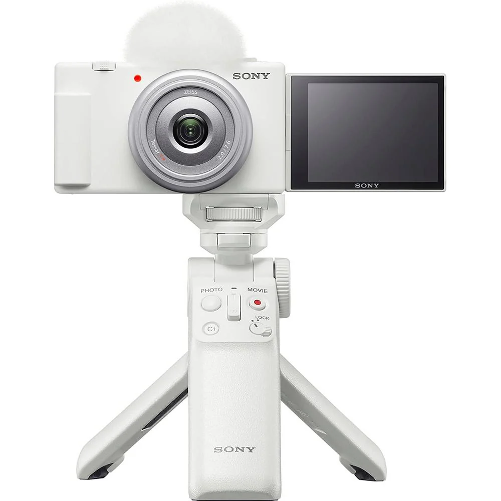 Sony ZV-1F Vlog Camera for Content Creators and Vloggers - White ZV-1F/W - Open Box - Image 6