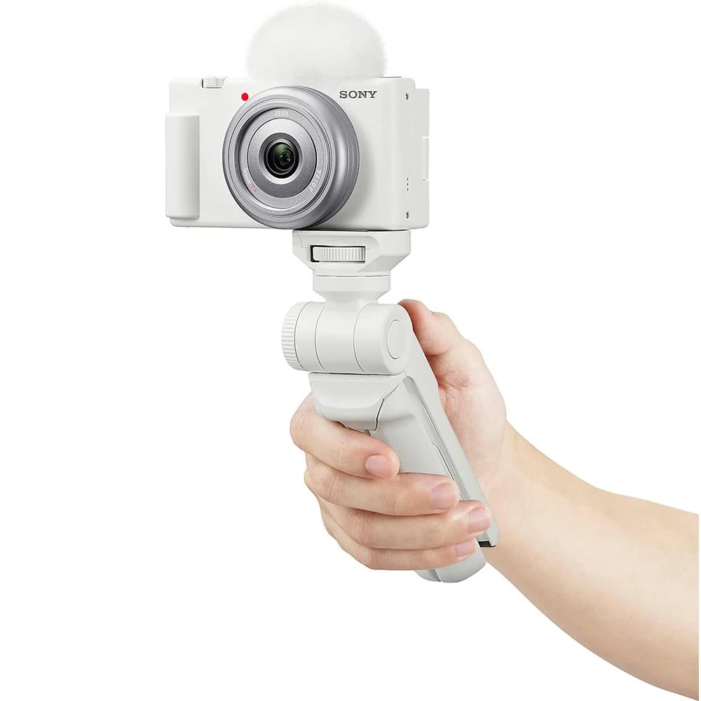 Sony ZV-1F Vlog Camera for Content Creators and Vloggers - White ZV-1F/W - Open Box - Image 7