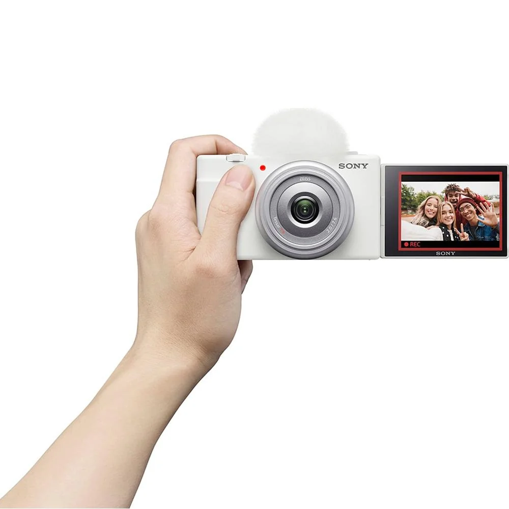 Sony ZV-1F Vlog Camera for Content Creators and Vloggers - White ZV-1F/W - Open Box - Image 9