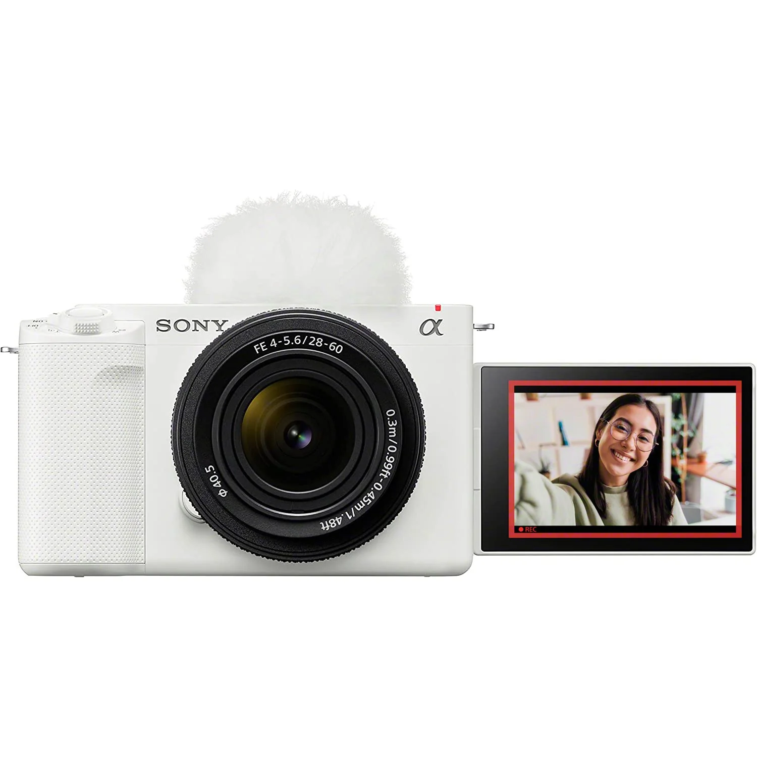Sony ZV-E1 Full Frame Mirrorless Vlog Camera White + 28-60mm Lens + Extended Warranty - Image 4