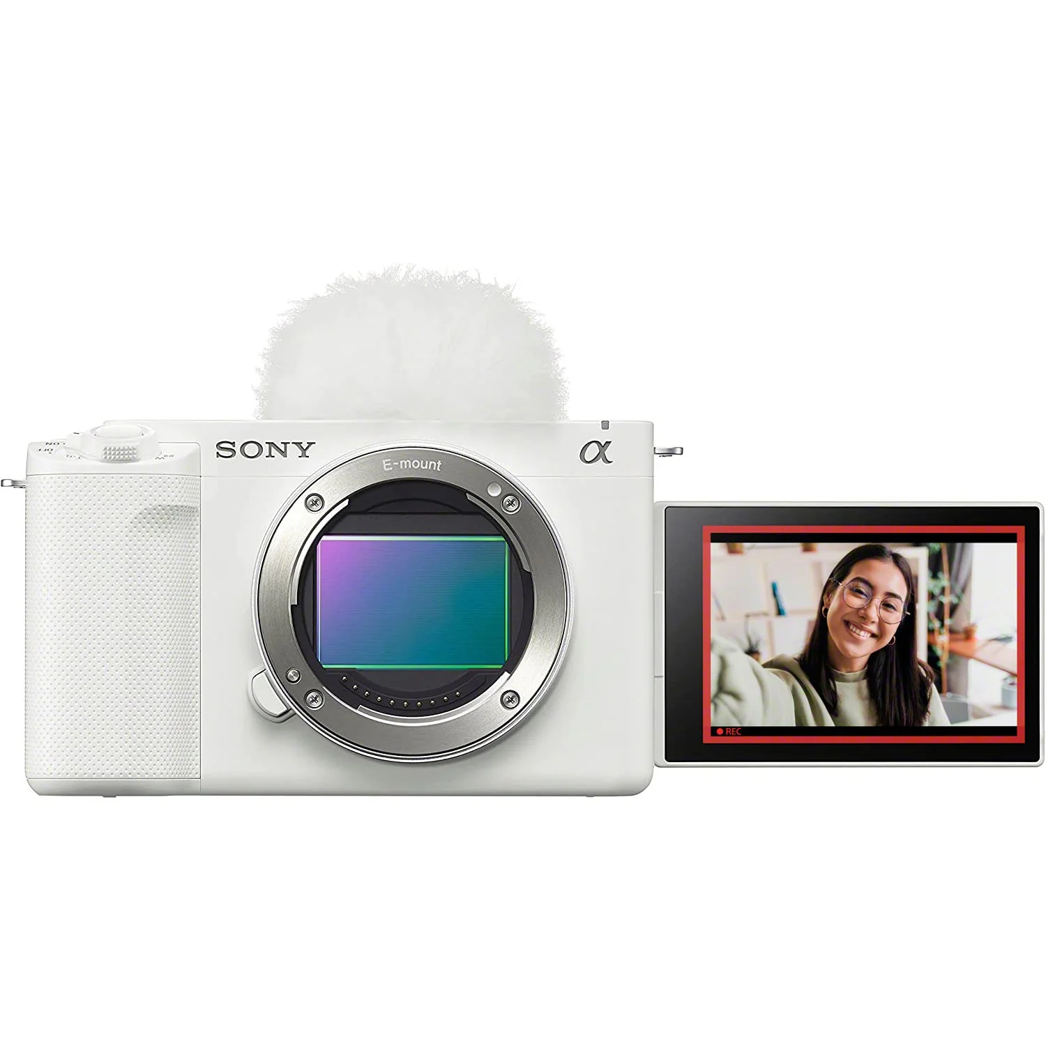 Sony ZV-E1 Full Frame Mirrorless Vlog Camera White + FE 50mm F1.2 GM Lens Kit Bundle - Image 3