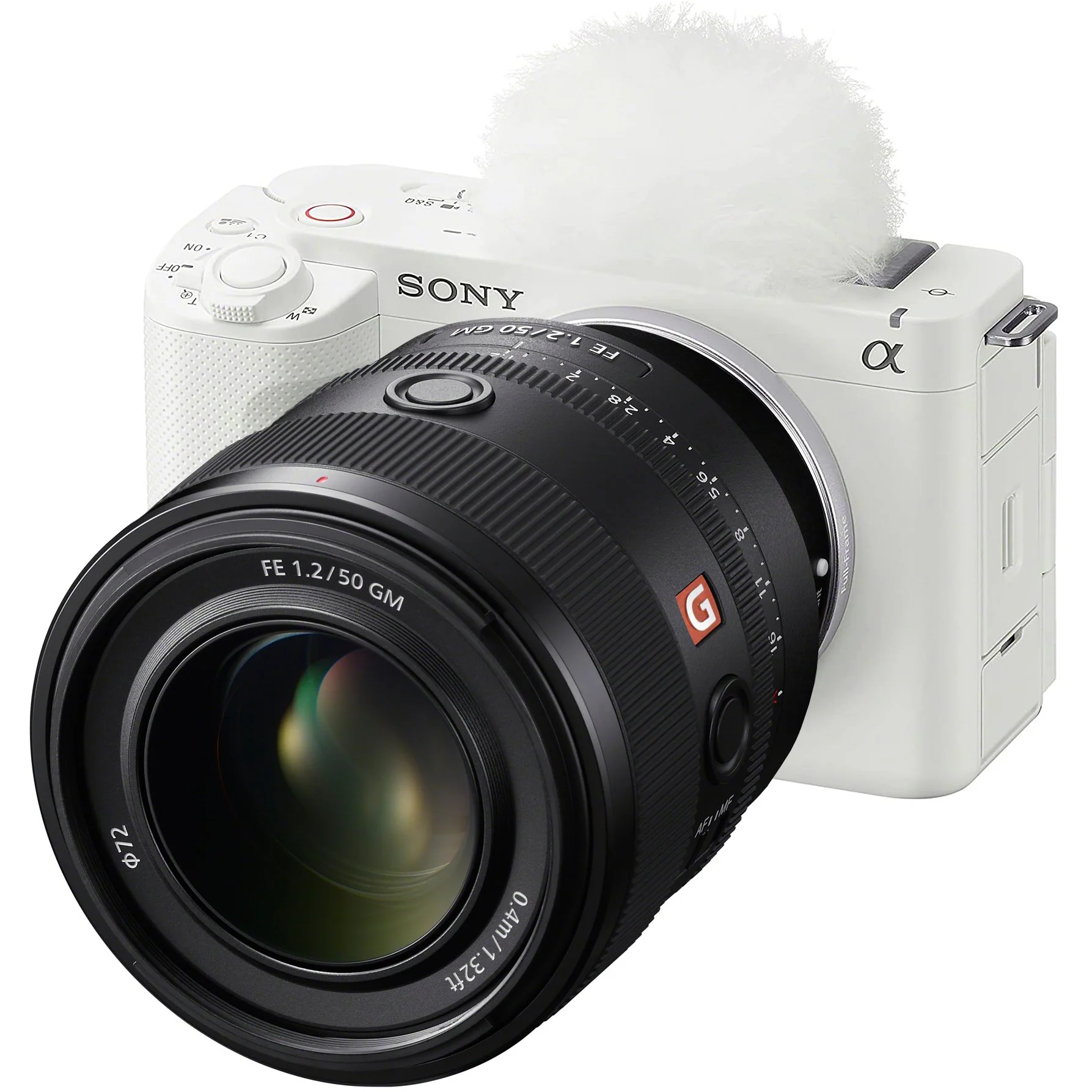 Sony ZV-E1 Full Frame Mirrorless Vlog Camera White + FE 50mm F1.2 GM Lens Kit Bundle - Image 9