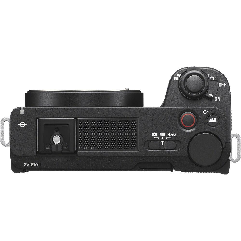 Sony ZV-E10 II Mirrorless APS-C Camera Body Black Kit + Extended Warranty Bundle - Image 5