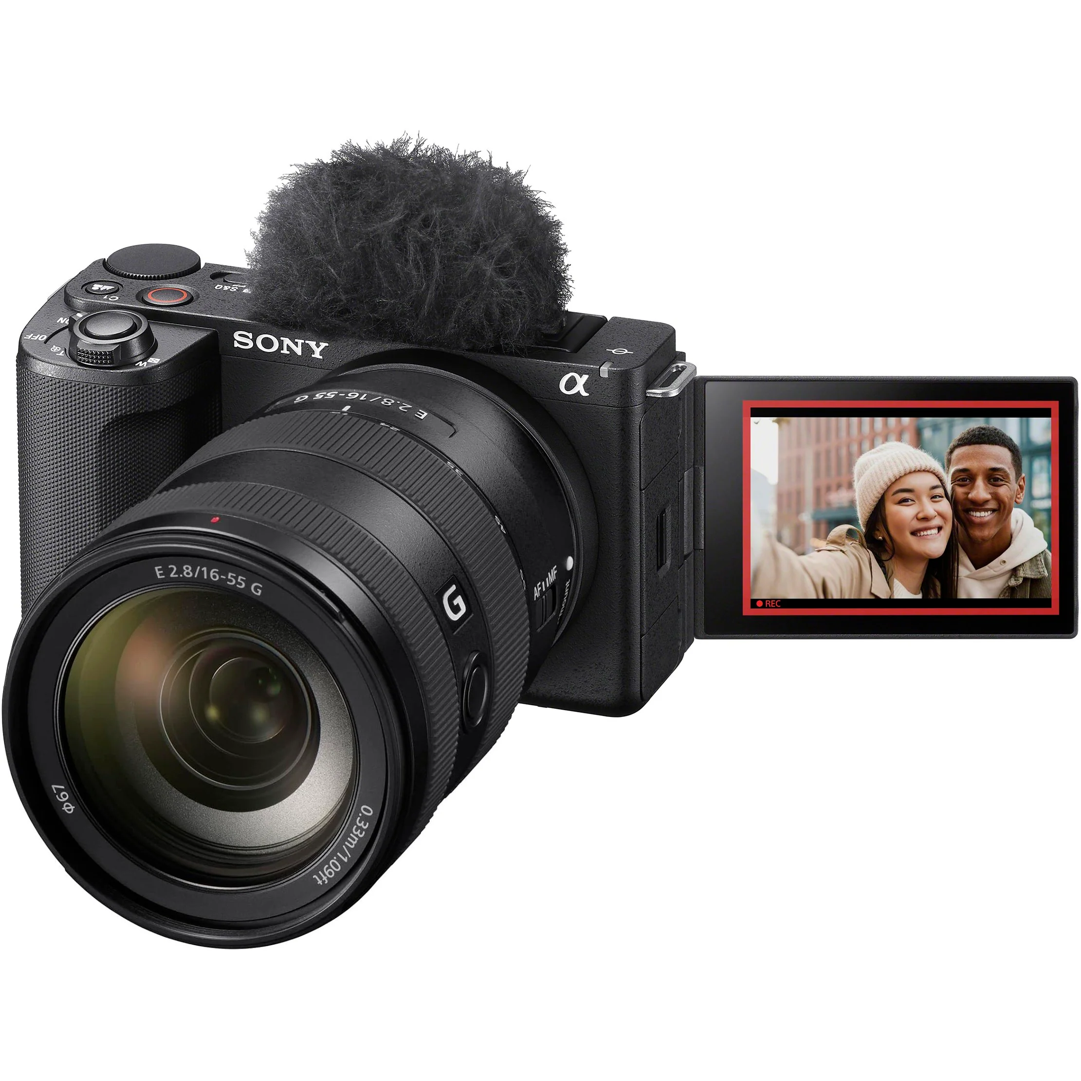 Sony ZV-E10 II Mirrorless Camera Black + 16-55mm F2.8 G Lens Kit & Accessories Bundle - Image 2