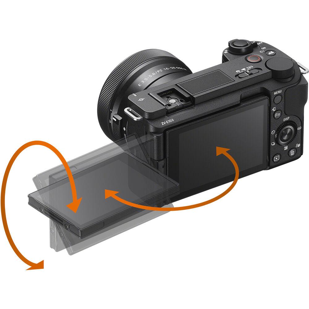 Sony ZV-E10 II Mirrorless Camera Black + 70-350mm G OSS Lens Kit & Accessories Bundle - Image 4