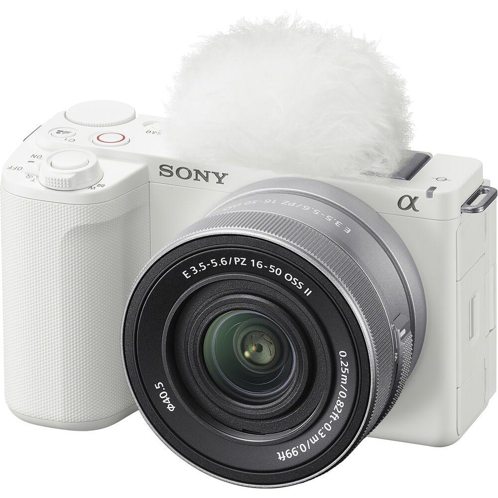 Sony  ZV-E10 II Mirrorless Camera White + 16-50mm Lens + ACCVC2 Vlogger Bundle - Image 6
