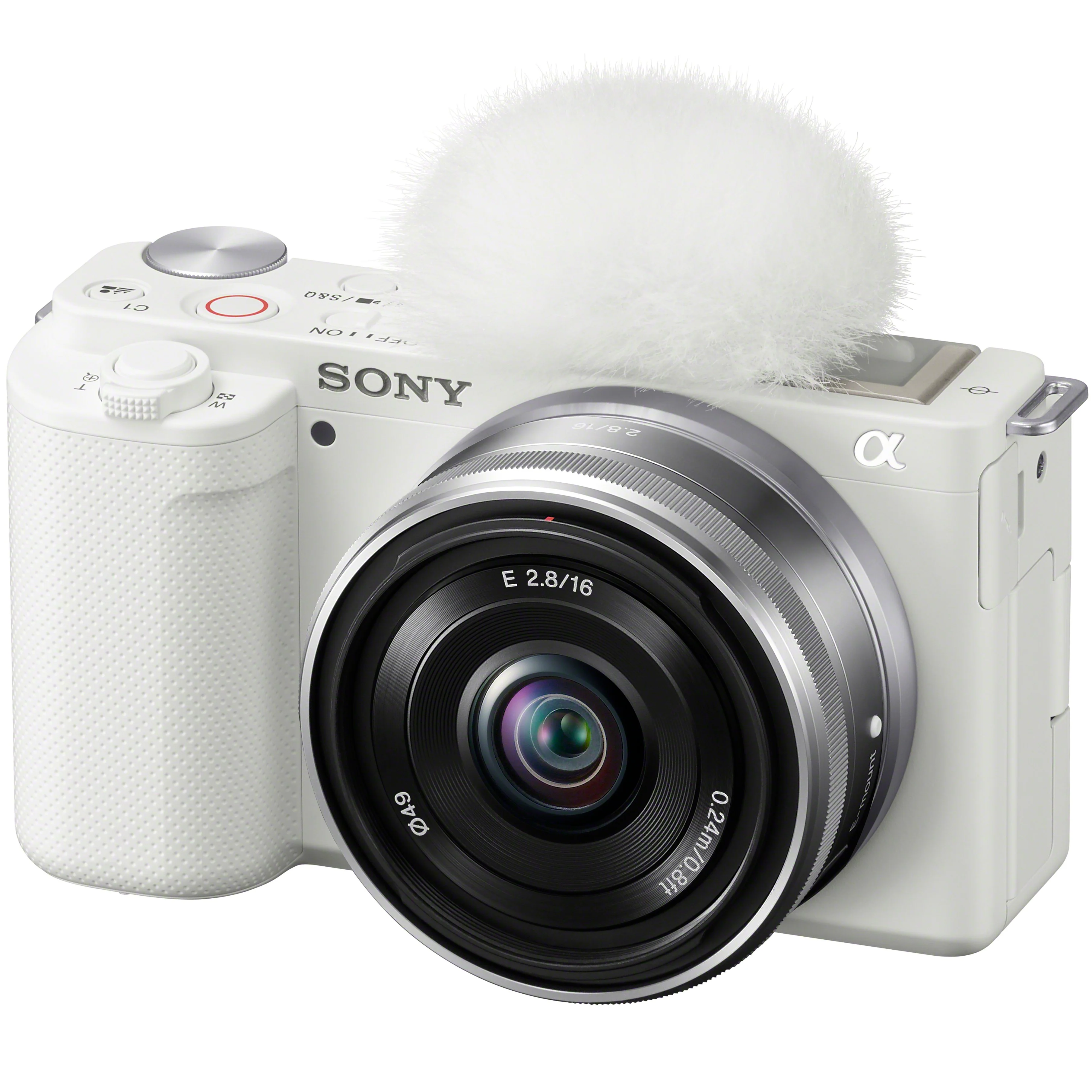 Sony ZV-E10 Mirrorless Alpha APS-C Vlog Camera Body + 16mm F2.8 Lens White Bundle - Image 6