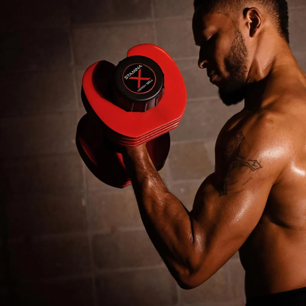 Stamina X 50 lb. Versa-Bell Dumbbell - 05-2150 - Open Box - Image 2