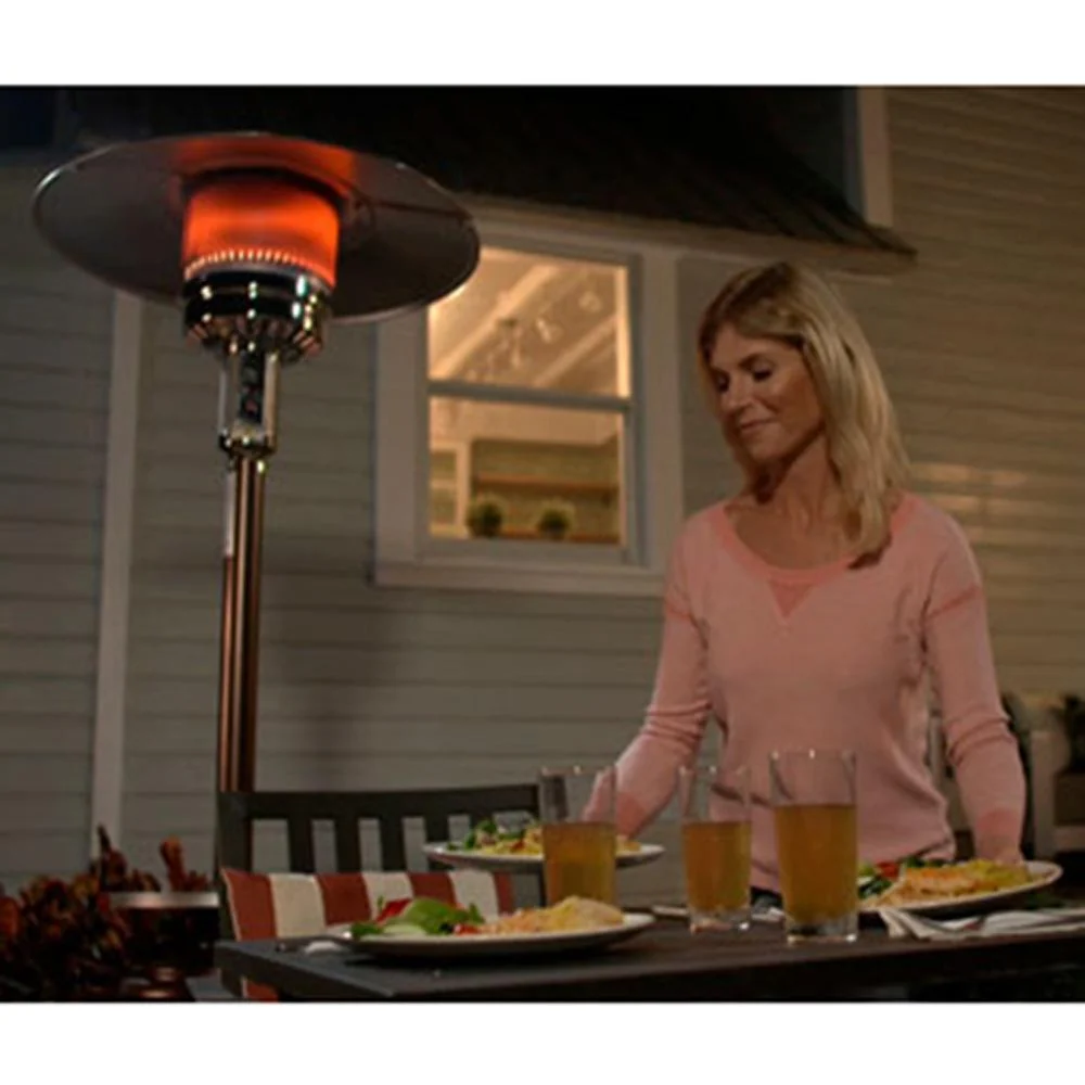 SUNHEAT 46,000 BTU Umbrella Propane Patio Heater, 99607 Black (2-Pack) - Image 4
