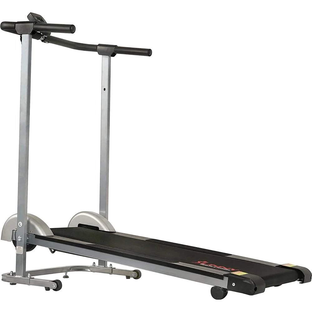 Sunny Health and Fitness SF-T1407M Manual Compact Walking Treadmill with LCD Monitor - Open Box - Image 10