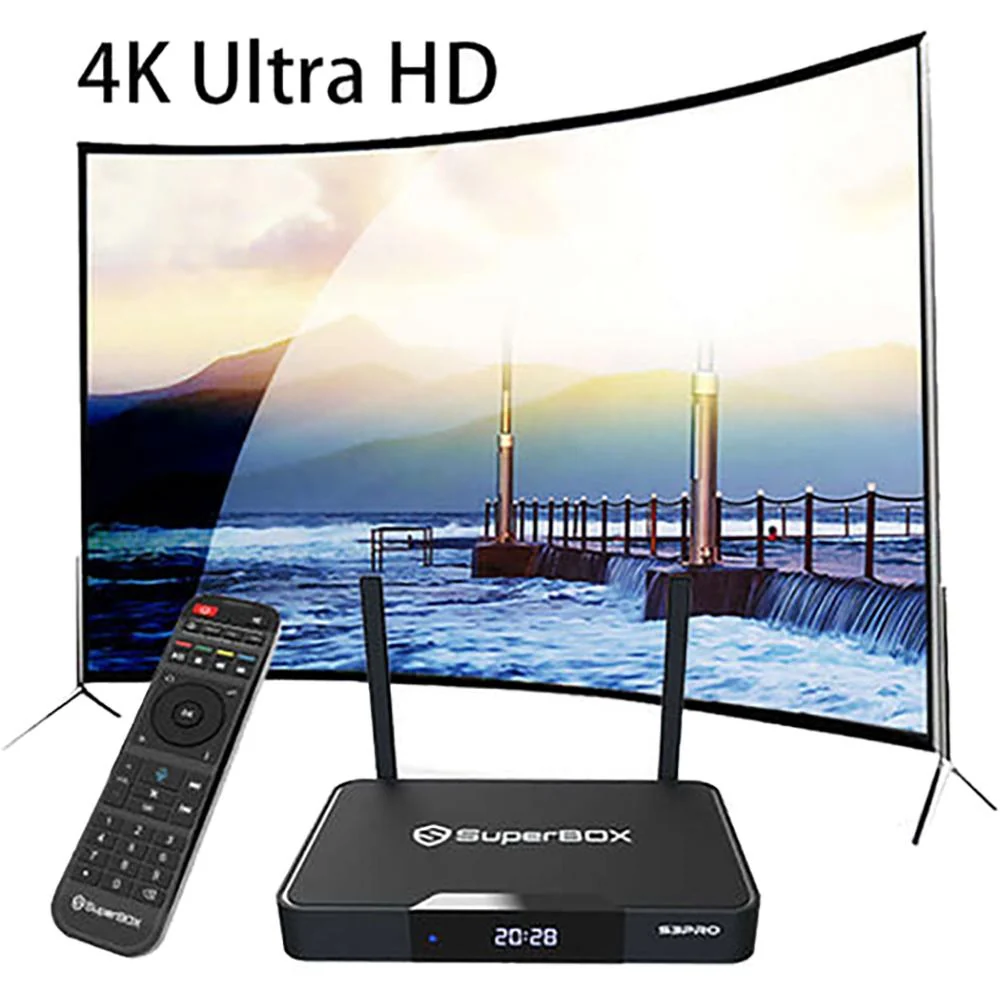 Superbox  Superbox S3 Pro Dual Band Wi-Fi 2.4Ghz 5Ghz Supports 6K Video - Open Box - Image 5