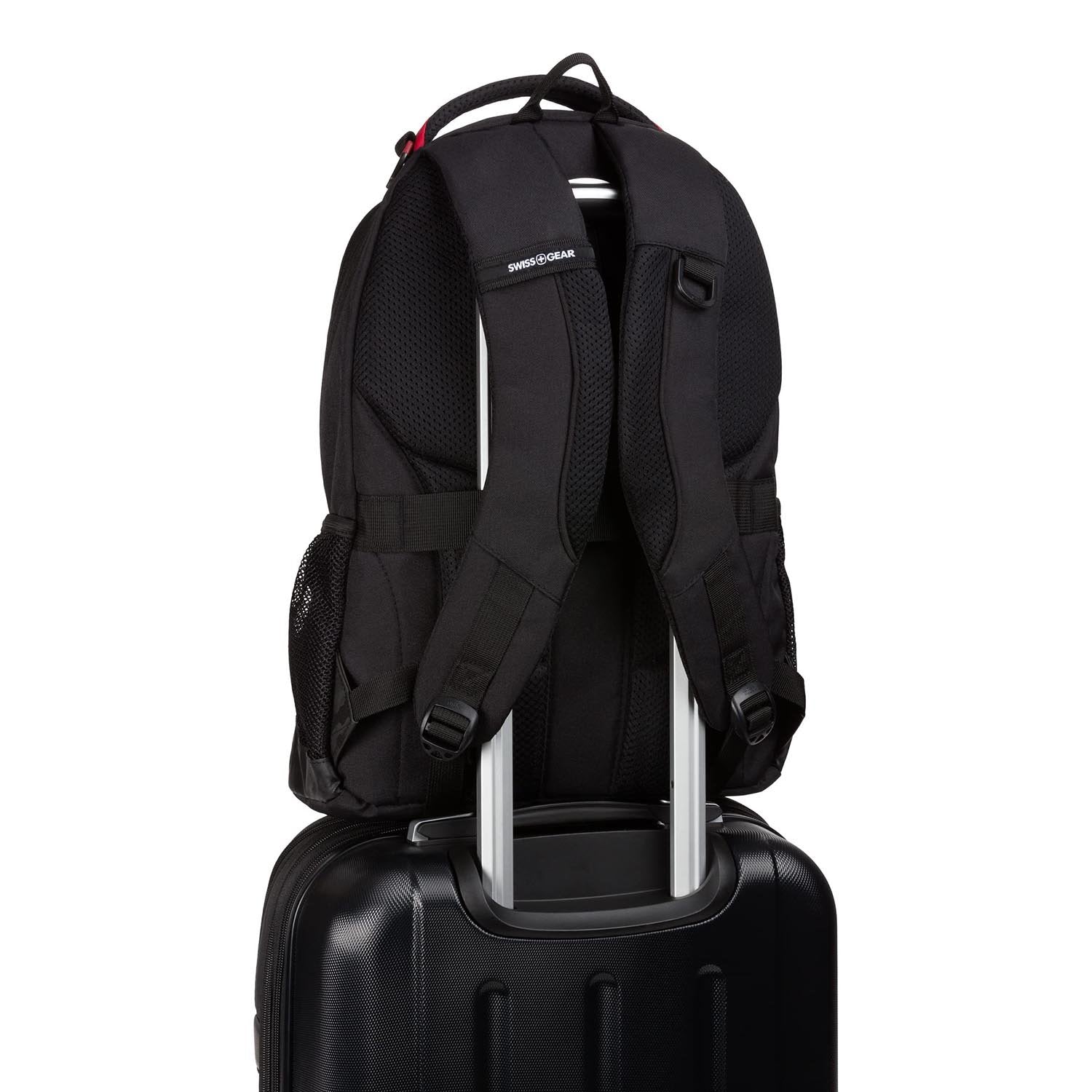Swiss Gear Cecil 5505 Laptop Backpack, Camo Noir, 18-Inch - Image 9