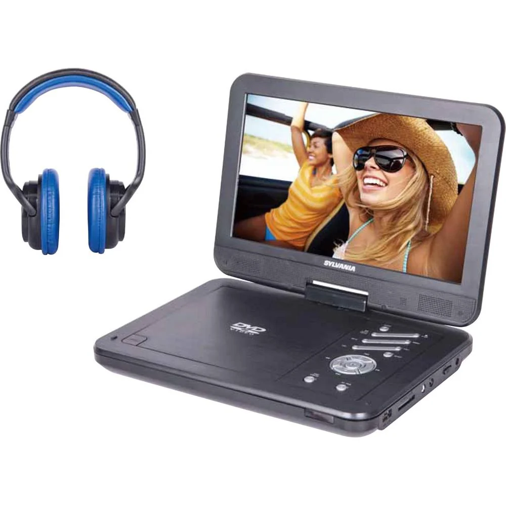 Sylvania 10 Inch Portable DVD Player - SDVD1035BT - Open Box - Image 4