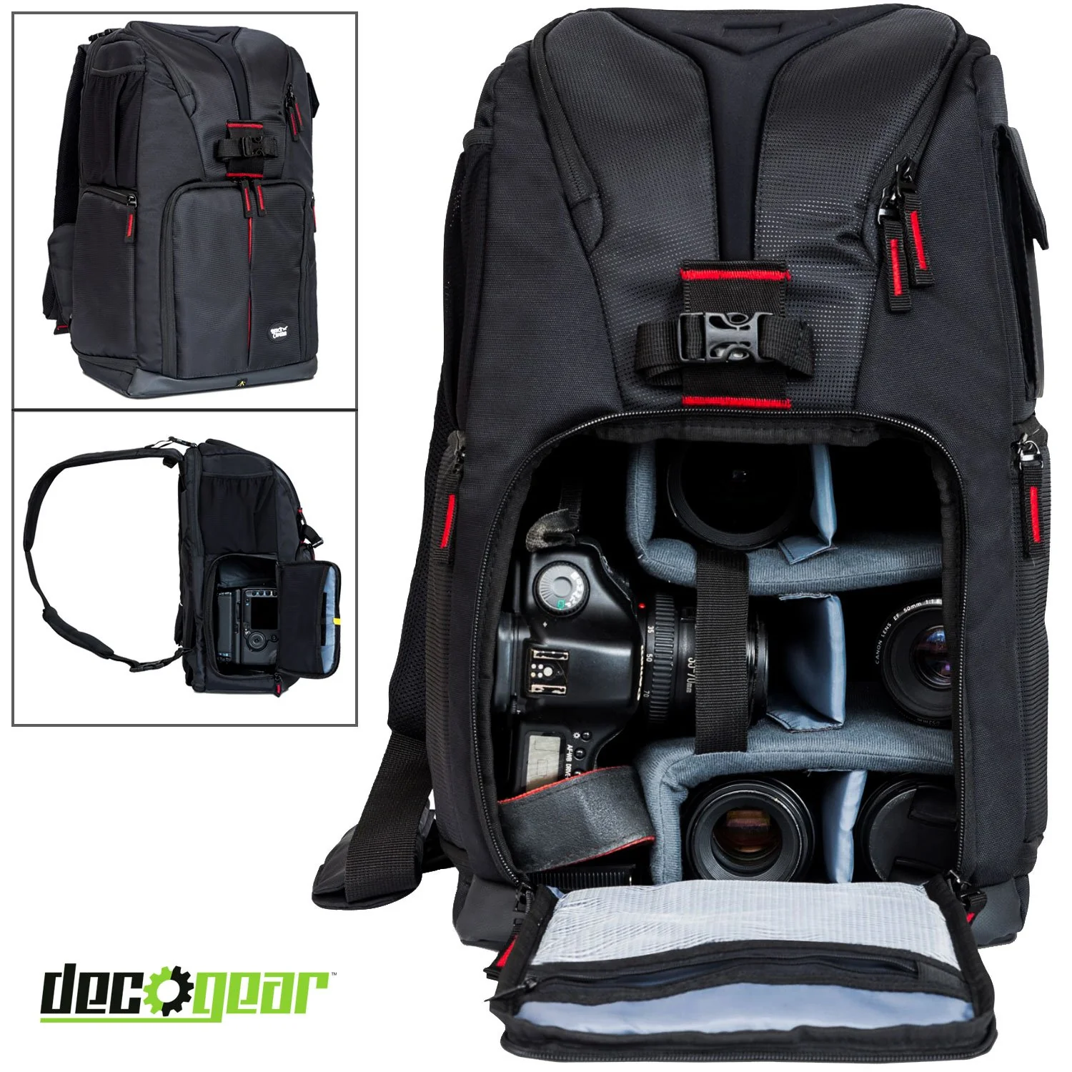 Tamron SP 24-70mm f/2.8 Di VC USD G2 Lens for Canon EF Mount Camera Pro Backpack Bundle - Image 3