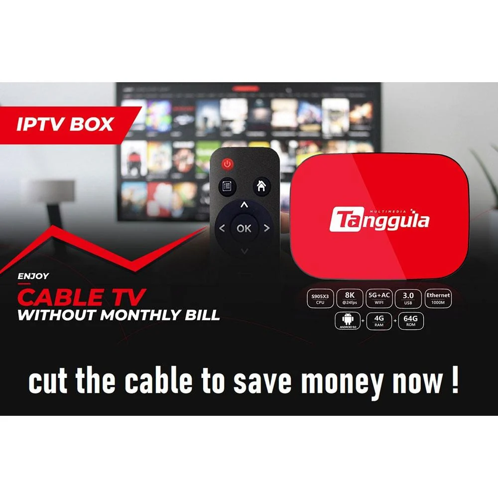 Tanggula X1 Series Android 9.0 TV Box IPTV Device;  - Open Box - Image 2
