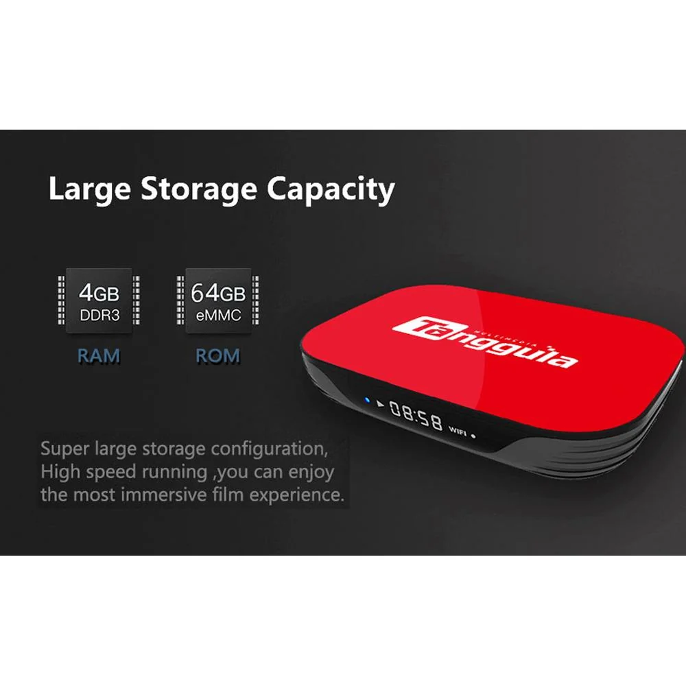 Tanggula X1 Series Android 9.0 TV Box IPTV Device;  - Open Box - Image 3