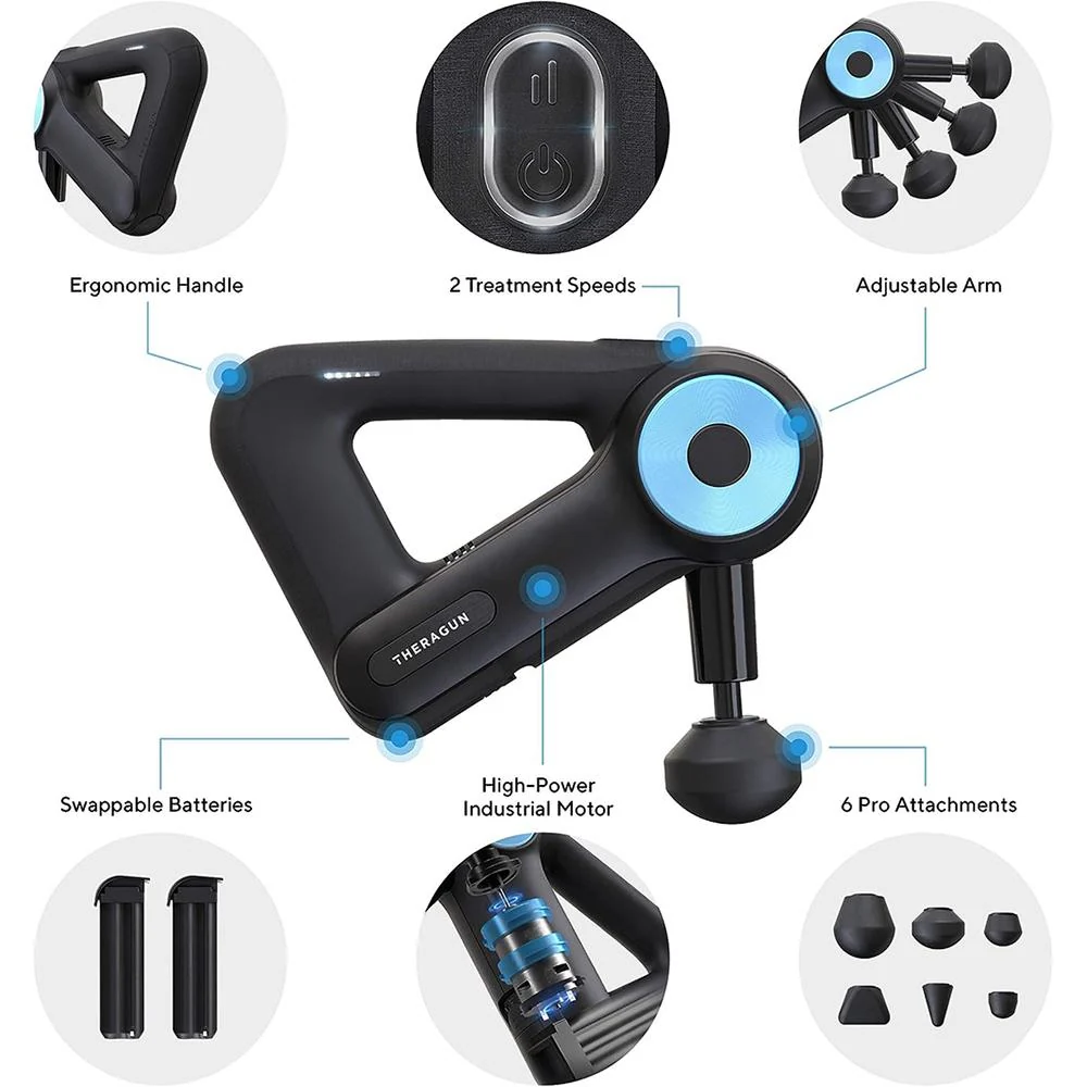 TheraGun G3PRO Handheld Deep Tissue Massager (Open Box) + 1 Year Warranty Pack - Image 3