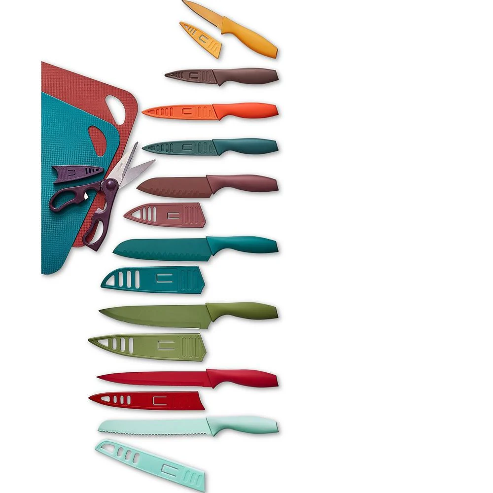 Tools of the Trade 22 Piece Cutlery Set with Knives, Shears, Sheaths, and Cutting Mats - Image 4